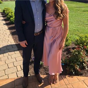 Whitefox Boutique Cowl Neck Slip Dress